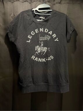 Rank•45 Kids Black 'Legendary' Short-Sleeve Graphic Tee